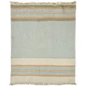 Libeco Gastendoek The Belgian Towel Multi Stripe Linnen (Set van 6)