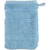 Cawö Washandje Noblesse2 Uni Sky (Set van 6)