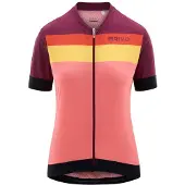 Briko Stripe 241158w Korte Mouw Wielertrui