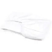 Libeco Hoeslaken California Optic White (Linnen)-160 x 200 cm