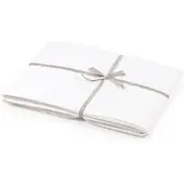 Libeco Bovenlaken California Optic White Linnen-270 x 320 cm (Lits-jumeaux)