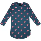 Snurk Long Sleeve Dress Kids Pink Elephant-Maat 104
