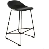 Bronx Scandinavische Barkruk Ellen zwart 66cm