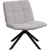 Livin24 Scandinavische fauteuil Eevi gerecyclede stof grijs