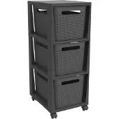 Rotho Brisen - Ladekast 3 lades 16L - Antraciet