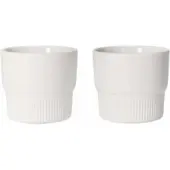 Marc O'Polo Koffiekop Moments Chalk White 280 ml (Set van 4)
