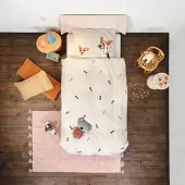 Snurk Dekbedovertrek Beagle Friends?Percal-200 x 200 / 220 cm | 2-Persoons