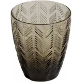 Missoni Wijnglas Zig Zag Grey 290 ml (Set van 6)