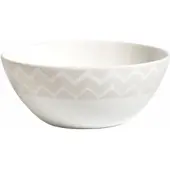 Missoni Soepkom Zig Zag White 14,5 cm (Set van 6)