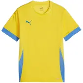 Puma Functioneel shirt lichtblauw / geel