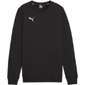 Puma teamGOAL Casuals Crew Sweater Dames Zwart Wit