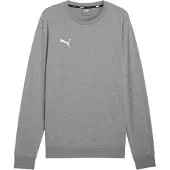 Puma Sportsweatshirt 'TeamGoal' grijs / wit