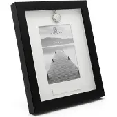Zilverstad Fotolijst Memory Met Ashouder Zwart 10x15 cm