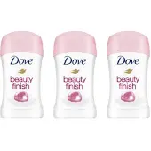 Dove Deodorant Stick Beauty Finish - 3 x 40 Gram