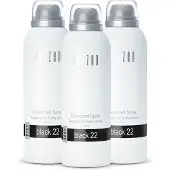 Janzen Deodorant Spray Black 22 3-pack