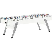 Garlando Voetbaltafel - Wit - Kickertafel - Voetbaltafel