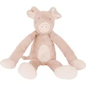 Happy horse Varken Pinky Knuffel 40cm - Roze - Baby knuffel