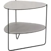 Lind DNA Bijzettafel Curve Coffee Table Double Hippo Anthracite Grey