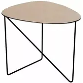 Lind DNA Bijzettafel Curve Coffee Table L Hippo Sand