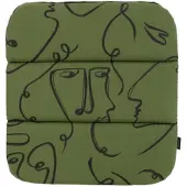 Hartman Zitkussen Delphine Faces Green (44 x 40 cm)