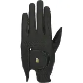 Roeckl -Grip Junior Black - 5 | Paardrij handschoenen