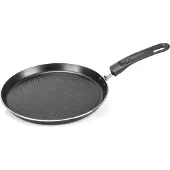 Moneta - Gea Crêpe Pan Ø 25 cm - Gerecycled Aluminium - Zwart -