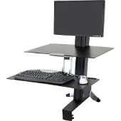 Ergotron WorkFit-S, LCD-monitor LD met werkblad