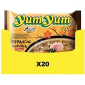 Yum Yum 20x Noodle Soep Pak Shoyu Saus 60 Gr