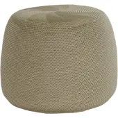 Cotoons Poef Crochette Taupe 55 cm