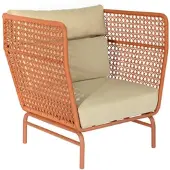 Cotoons Loungestoel Jane Laag Coral