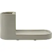 Meraki Grote borstel en zeephouder Datura grey