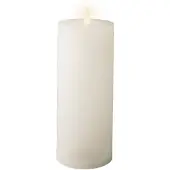 Lumineo - LED kaars d7h19 cm wit/warm wit kerst