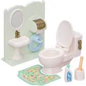 Sylvanian Families Epoch-pop van Het toilet