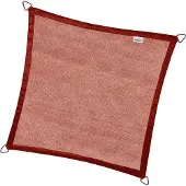 Nesling Schaduwdoek Coolfit Vierkant Terracotta (5 x 5 m)