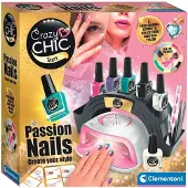 Clementoni - Crazy Chic Teens - Passion Nails - Nagelstudio voor tieners - Vanaf 14 jaar