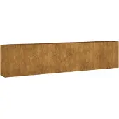 vidaXL Plantenbak verhoogd 360x40x80 cm cortenstaal