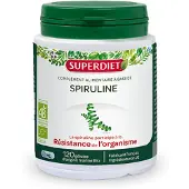 SuperDiet Spirulina Bio 120 St Zachte capsules