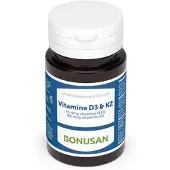 Bonusan Vitamine D3 & K2 Forte 60 St Capsules