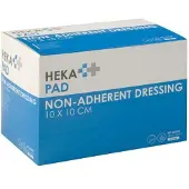 Heka Pad Non-Adherent Dressing 10 x 10 cm | 100 stuks