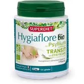 SuperDiet Hygiaflore Psyllium Bio 100 St Capsules