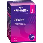 Mannavital Ubiquinol CoQ10 Capsules