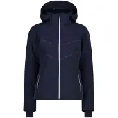 CMP Zip Hood Wintersportjas Dames Black Blue D44