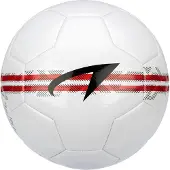 Avento voetbal - Grid-Mark - Wit/Rood - Maat 5 - ⌀ ca. 22 cm