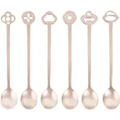 Sambonet Theelepel Party Oriental Living Antique PVD Champagne (6-Delig)