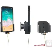 Brodit 714013 Houder Mobiele Telefoon/Smartphone Zwart Passieve Houder, Smartphonehouder, Zwart
