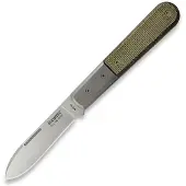 Lionsteel Roundhead Barlow CK0111-CVG Green Canvas Micarta, zakmes