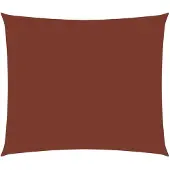 vidaXL Zonnescherm rechthoekig 2,5x4 m oxford stof terracottakleurig