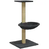 vidaXL Kattenmeubel met sisal krabpaal 74 cm donkergrijs