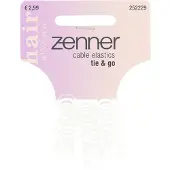 Zenner 3x Kabelelastiek Transparant Small 3 Stuks