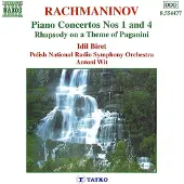 Naxos Idil Biret, Polish National Radio Symphony Orchestra, Antoni Wit - Rachmaninov: Piano Concertos Nos 1 And 4, Rhapsody On A Theme Of Paganini (CD)